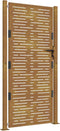 vidaXL - Poort - 105x180 - cm - vierkant - cortenstaal