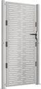 vidaXL - Poort - 105x180 - cm - vierkant - cortenstaal