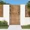vidaXL - Poort - 105x180 - cm - vierkant - cortenstaal