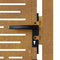 vidaXL - Poort - 105x180 - cm - vierkant - cortenstaal
