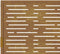vidaXL - Poort - 105x205 - cm - vierkant - cortenstaal