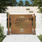 vidaXL - Poort - 105x80 - cm - boomontwerp - cortenstaal