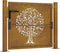 vidaXL - Poort - 105x80 - cm - boomontwerp - cortenstaal