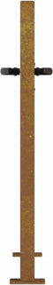 vidaXL - Poort - 105x80 - cm - boomontwerp - cortenstaal