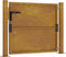vidaXL - Poort - 105x80 - cm - cortenstaal