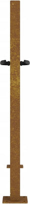 vidaXL - Poort - 105x80 - cm - cortenstaal