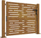 vidaXL - Poort - 105x80 - cm - vierkant - cortenstaal
