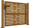 vidaXL - Poort - 105x80 - cm - vierkant - cortenstaal
