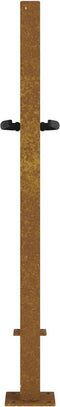 vidaXL - Poort - 105x80 - cm - vierkant - cortenstaal