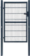 vidaXL - Poort - 106x248 - cm - staal - antracietkleurig
