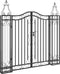vidaXL-Poort-121x8x120-cm-smeedijzer-zwart