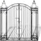 vidaXL-Poort-121x8x200-cm-smeedijzer-zwart