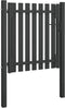 vidaXL - Poort - 1x1,25 - m - staal - antraciet