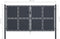 vidaXL - Poort - 300x175 - cm - staal - antraciet