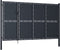vidaXL - Poort - 350x150 - cm - staal - antraciet