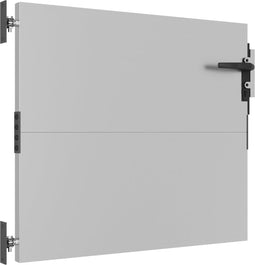 vidaXL - Poort - 85x100 - cm - cortenstaal