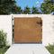vidaXL - Poort - 85x100 - cm - cortenstaal