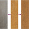 vidaXL - Poort - 85x125 - cm - bamboe-ontwerp - cortenstaal