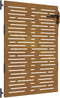 vidaXL - Poort - 85x125 - cm - vierkant - cortenstaal