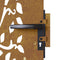 vidaXL - Poort - 85x150 - cm - boomontwerp - cortenstaal