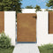 vidaXL - Poort - 85x150 - cm - cortenstaal