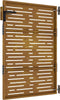 vidaXL - Poort - 85x150 - cm - vierkant - cortenstaal