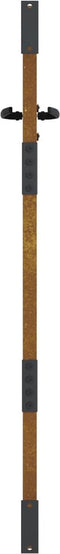 vidaXL - Poort - 85x150 - cm - vierkant - cortenstaal