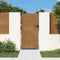 vidaXL - Poort - 85x200 - cm - cortenstaal