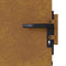 vidaXL - Poort - 85x200 - cm - cortenstaal