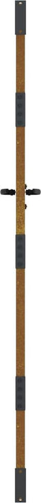 vidaXL - Poort - 85x200 - cm - cortenstaal