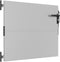 vidaXL - Poort - 85x75 - cm - cortenstaal