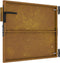 vidaXL - Poort - 85x75 - cm - cortenstaal
