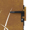 vidaXL - Poort - 85x75 - cm - grasontwerp - cortenstaal