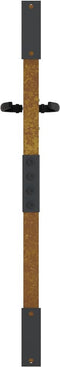 vidaXL - Poort - 85x75 - cm - grasontwerp - cortenstaal