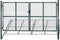 vidaXL - Poort - dubbele - deur - gepoedercoat - staal