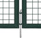 vidaXL - Poort - dubbele - deur - gepoedercoat - staal