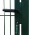 vidaXL - Poort - dubbelstaafmat - (enkel) - 106x170 - cm - groen