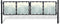 vidaXL - Poort - enkel - 100x200 - cm - zwart
