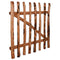 vidaXL - Poort - enkel - 100x90 - cm - geïmpregneerd - hazelaarhout