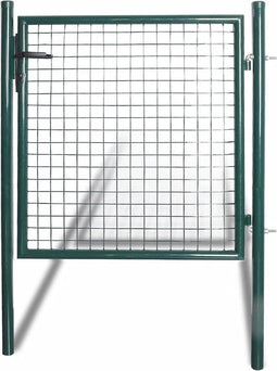 vidaXL - Poort - gepoedercoat - staal