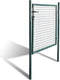 vidaXL - Poort - gepoedercoat - staal