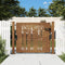 vidaXL - Poort - met - bamboe-ontwerp - 105x80 - cm - cortenstaal
