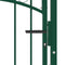 vidaXL - Poort - met - speerpunten - 100x175 - cm - staal - groen