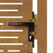 vidaXL - Poort - vierkant - 105x130 - cm - cortenstaal