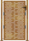 vidaXL - Poort - vierkant - 105x155 - cm - cortenstaal