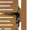 vidaXL - Poort - vierkant - 105x155 - cm - cortenstaal