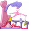 vidaXL - Poppenbed - voor - kinderen - kinderkamer - roze - + - paars