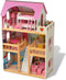 vidaXL Poppenhuis 3 verdiepingen 60x30x90 cm hout