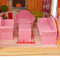 vidaXL Poppenhuis 3 verdiepingen 60x30x90 cm hout