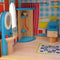 vidaXL Poppenhuis 3 verdiepingen 60x30x90 cm hout